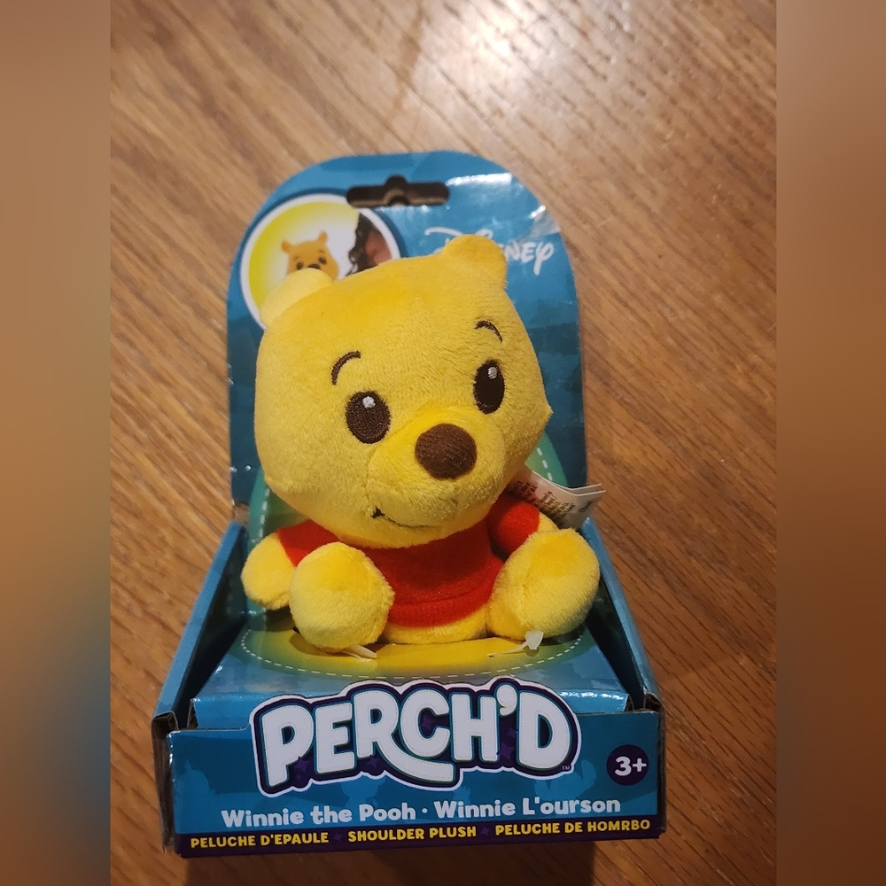 NEW! Perched Disney Winnie the Pooh Shoulder Pal